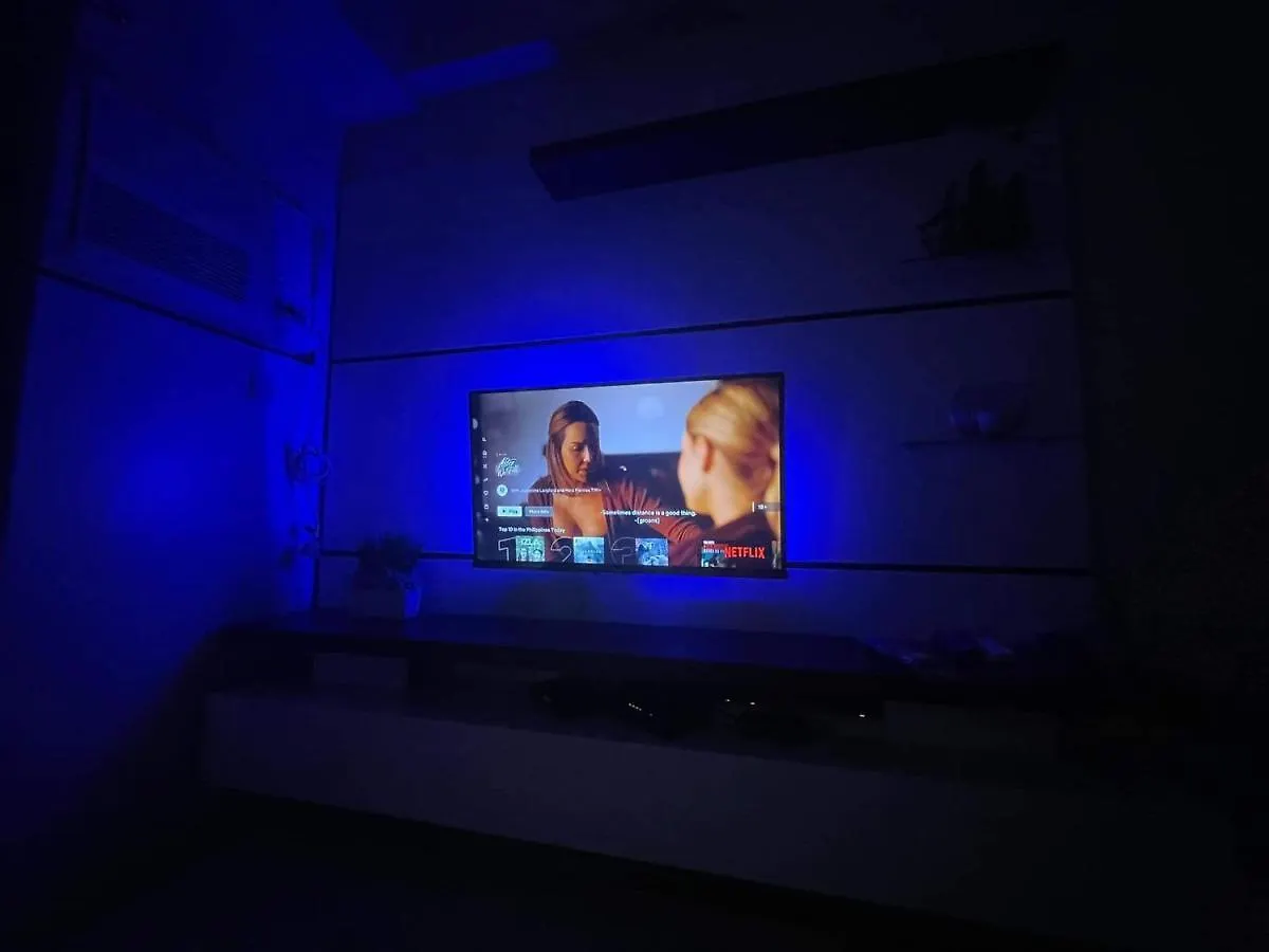 Homey Condo W/Surround Sound For Netflix Paranaque City Lägenhetshotell